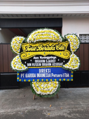 Papan Bunga Duka di Girikerto